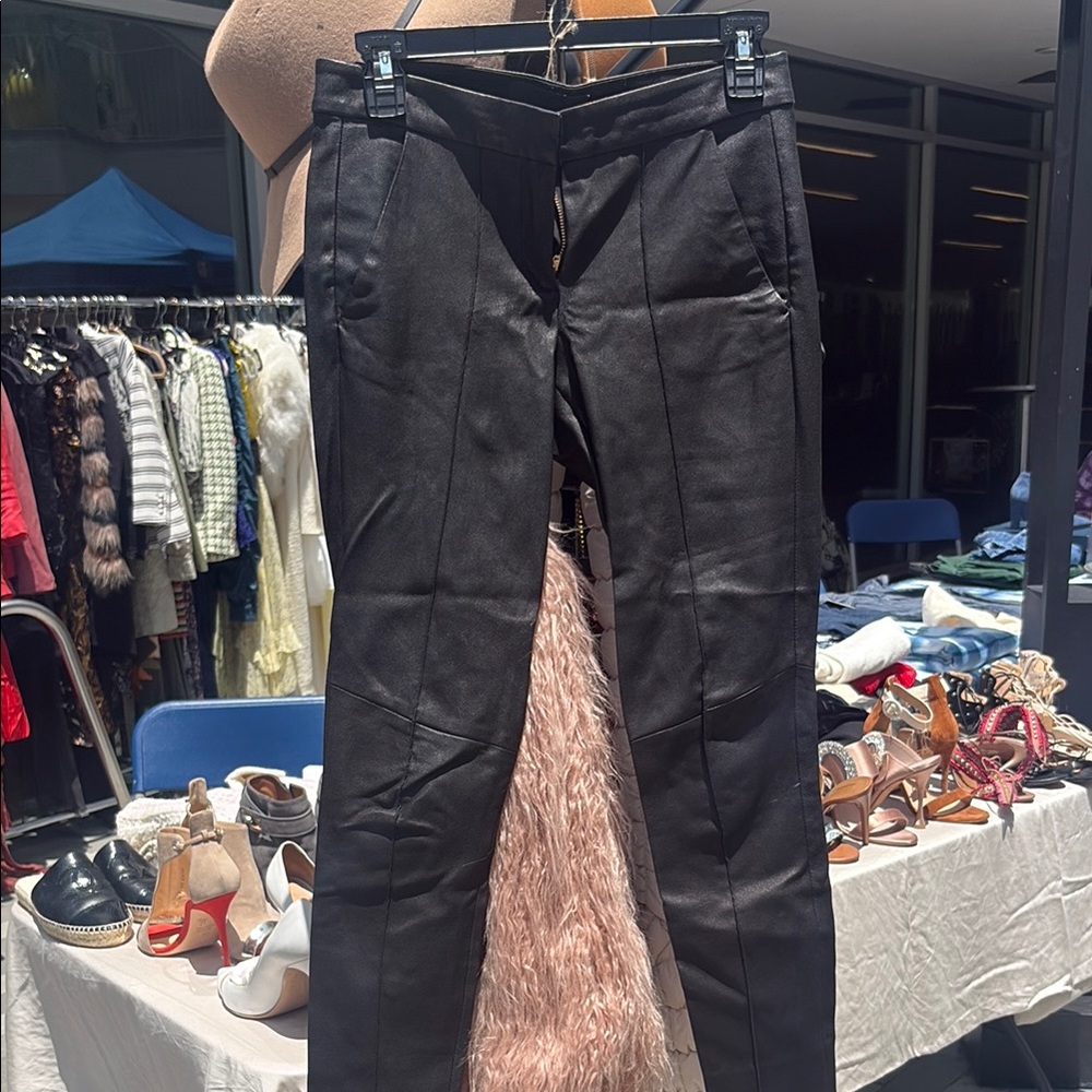 ALC  Black leather  Pants